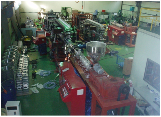 DC PIPE EXTRUSION LINE    